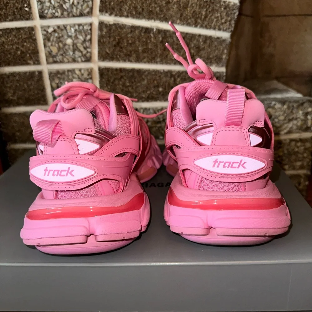 Pink Balenciaga Sneakers - Picture 5 of 8